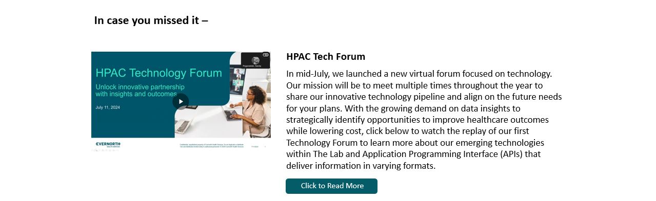 HPAC Tech Forum